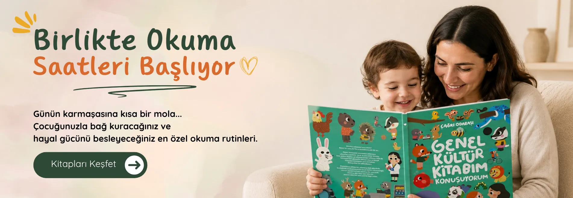 Birlikte Okuma Saatleri Başlıyor 